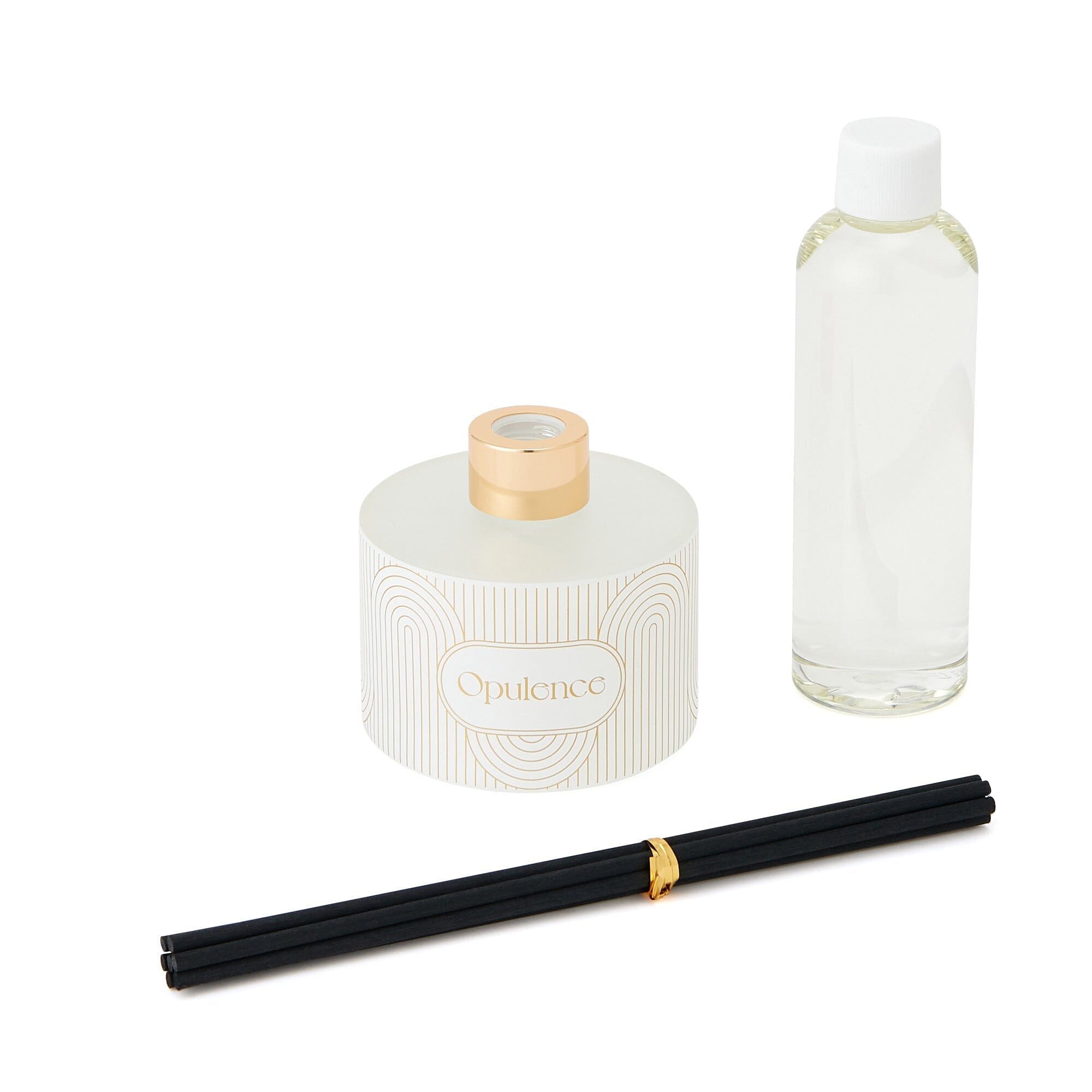 Luxury Opulence Fragrance Diffuser - Elegant White Aromatherapy Essential Oil Diffuser for Home, Office, Spa & Yoga Room - Perfect for Relaxation, Stress Relief & Creating a Calming Atmosphere