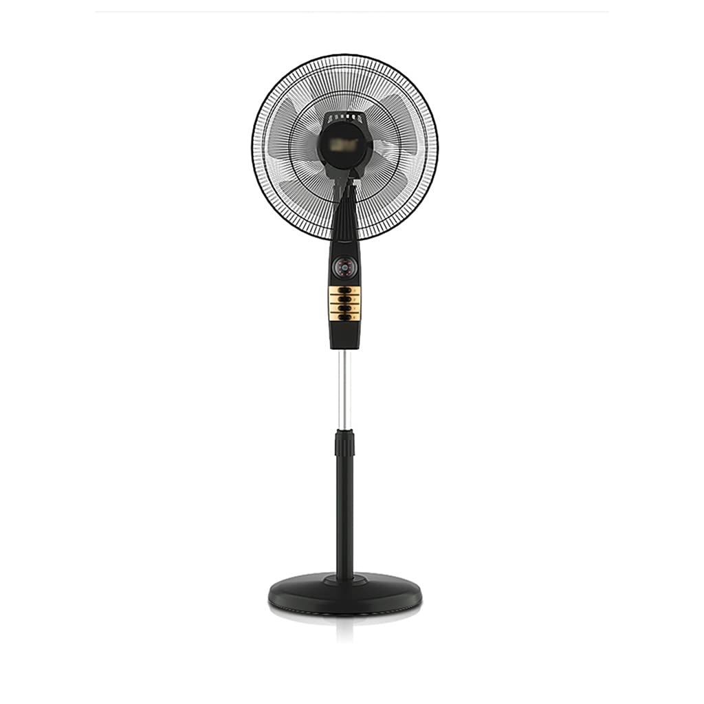 Rechargeable Electric Pedestal Fan with Remote Control - 3 Speed Adjustable, Auto Oscillation for Bedroom, Home Office & Living Room | Quiet Cooling Fan for Sleeping, Working & Relaxing