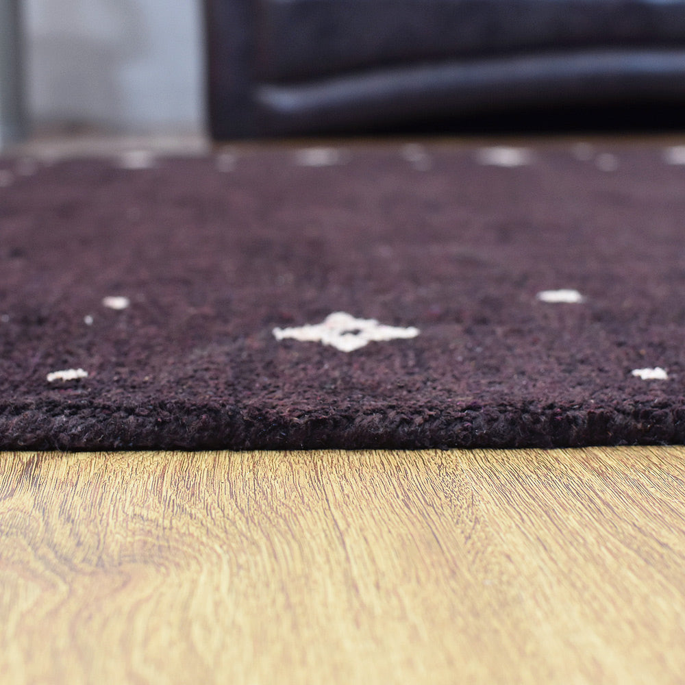Handmade Florence Wool Area Rug - Traditional Hand-Knotted Design for Living Room, Bedroom & Dining Room Decor