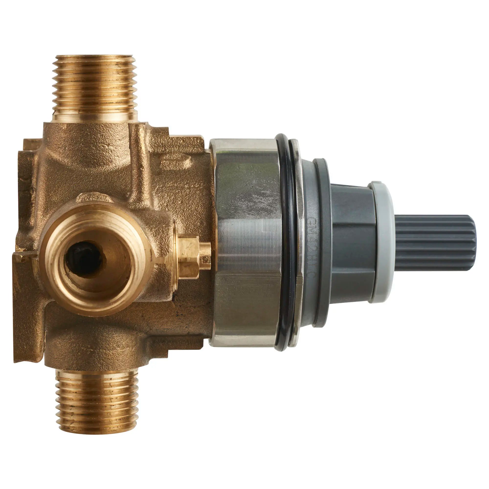 Flash® Universal Shower Rough-In Valve with Inlets/Outlets & Screwdriver Stops - Perfect for Bathroom Remodeling and DIY Plumbing Installations