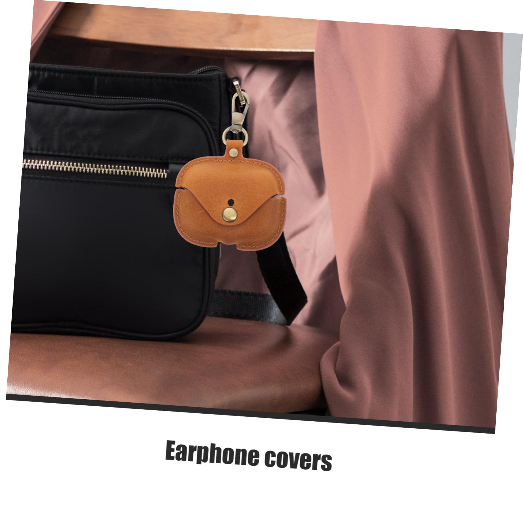 OSALADI 2-Pack Premium Headphone Storage Pouch - Protective Carrying Case for Earphones, Earbuds & Headphones (Italy Design) - Perfect for Travel, Gym & Daily Organization