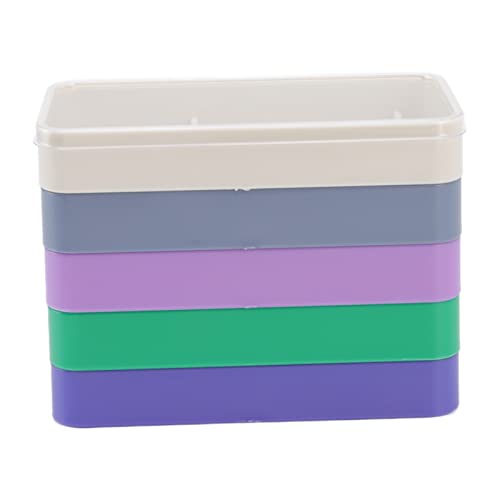 5-Layer Watch Parts Storage Box - Large Capacity Durable Plastic Watch Tool Organizer with Portable Design for Watch Repair & Maintenance | Perfect for Watchmakers, Jewelers & DIY Enthusiasts