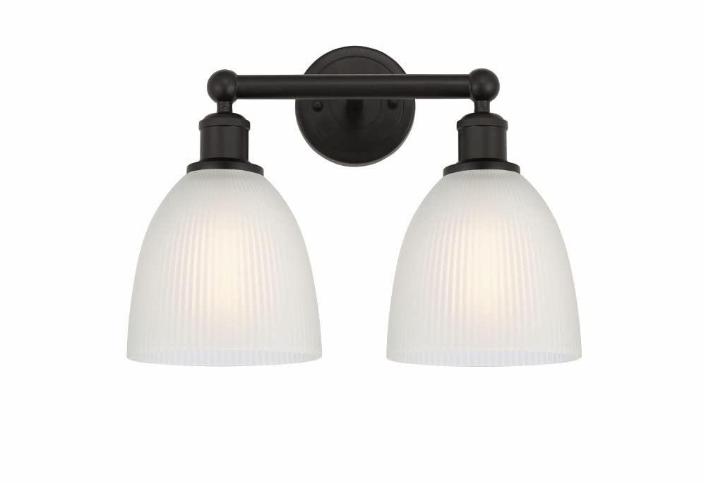 Innovations Lighting Castile 2-Light Bathroom Vanity Light - Industrial Style, 11.5
