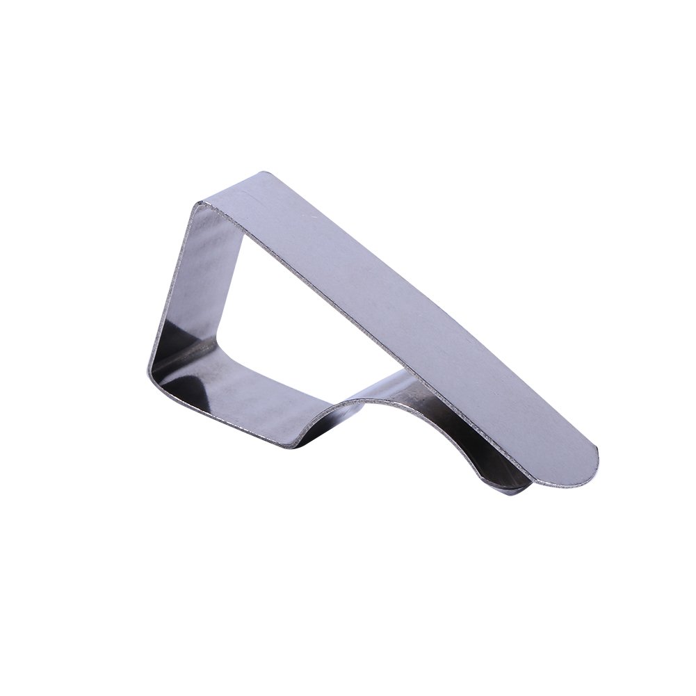 European Style Adjustable Stainless Steel Tablecloth Clips - Heavy Duty Table Cover Clamps for Home, Party, Picnic & Restaurant Use | Perfect for Outdoor Dining, Wedding Decorations and Holiday Gatherings