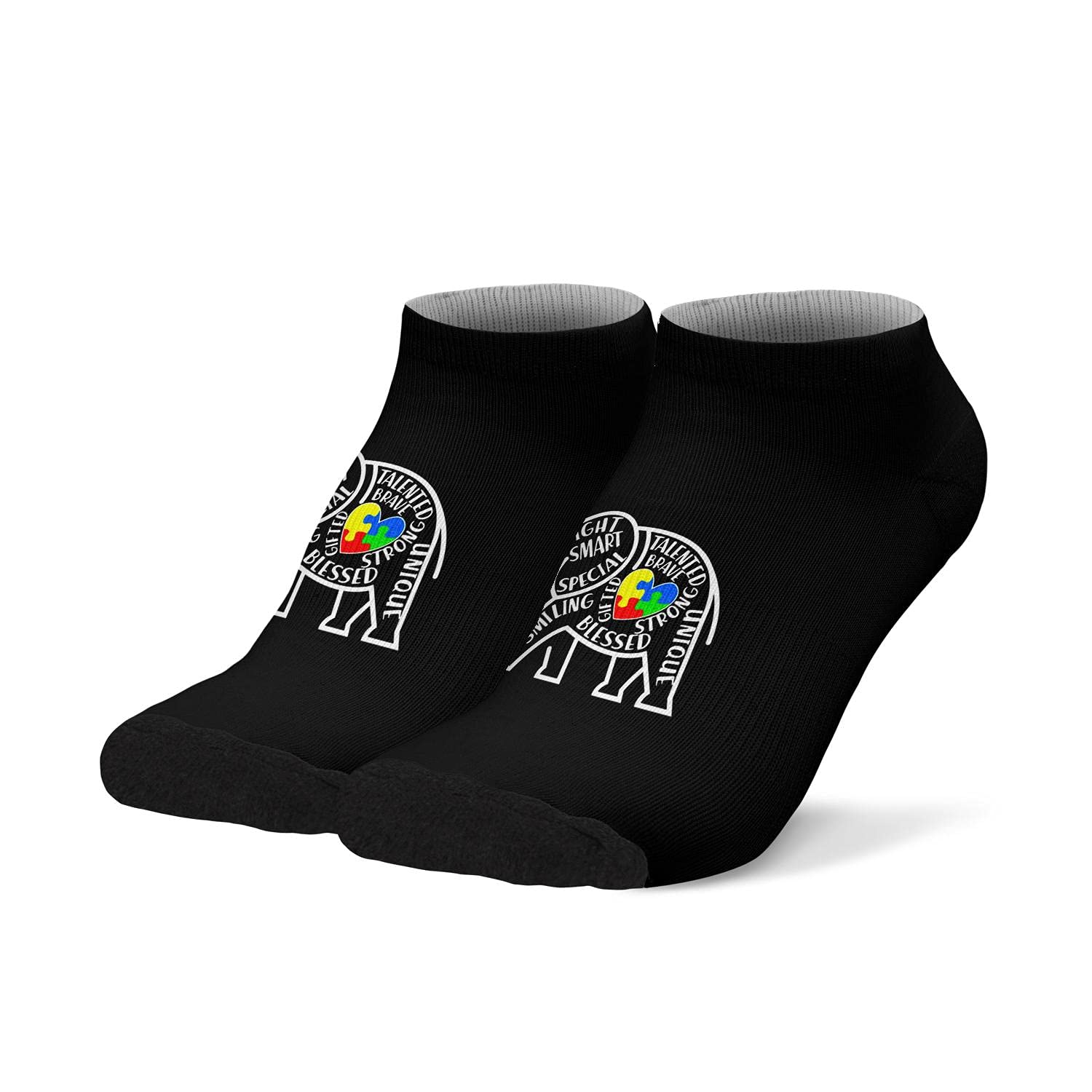 Breathable Low-Cut Men's Ankle Socks with Canadian Maple Leaf Design - Soft Athletic No-Show Socks for Men & Boys - Perfect for Running, Gym & Casual Wear