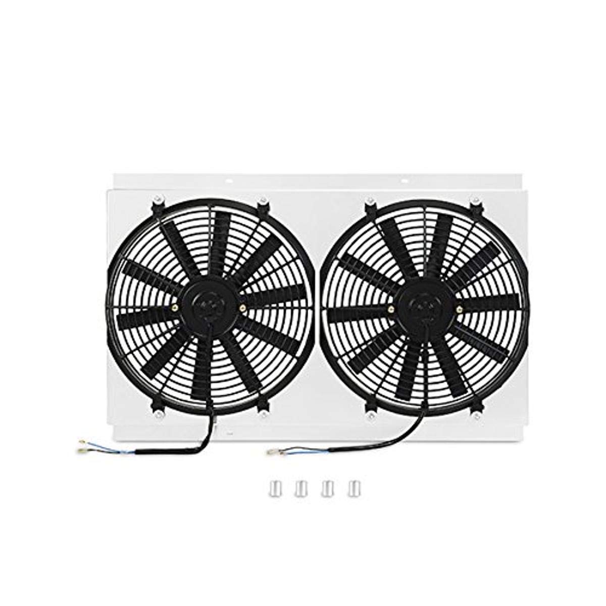 Mishimoto MMFS-CK-67 Performance Aluminum Fan Shroud for 1967-1972 Chevrolet C/K Truck - Silver | Heavy-Duty Cooling Upgrade for Classic Chevy Pickups | Perfect for Restoration Projects & Hot Rod Builds