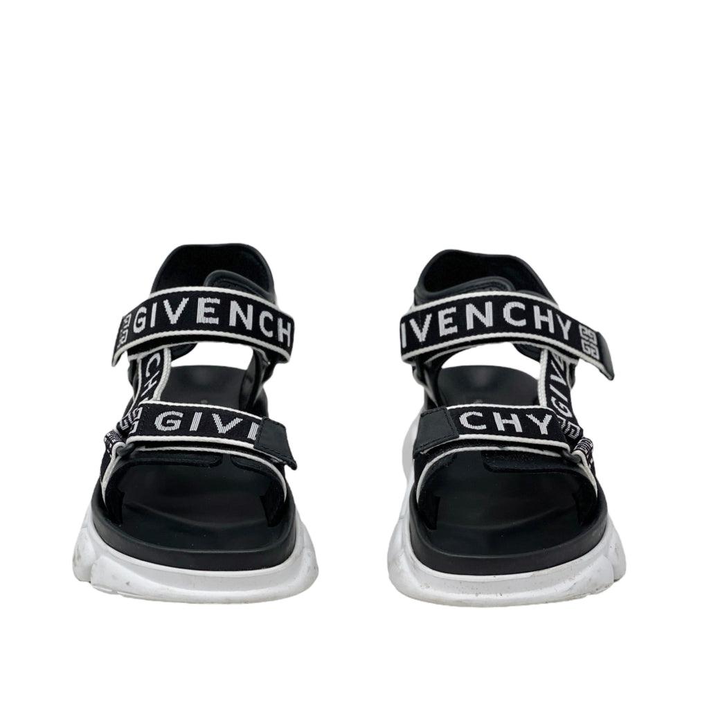 Givenchy Black Jaw Sport Sandals for Men - Size 39.5 EU (US Men's 8.5) - Luxury Designer Slide Sandals for Summer, Beach & Poolside Wear