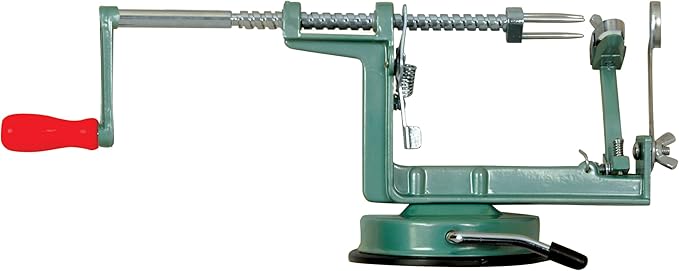 NORPRO Apple Master Peeler - Stainless Steel Vegetable & Fruit Peeler with Comfort Grip - Perfect for Peeling Apples, Potatoes, Carrots & More - Ideal for Kitchen, Baking & Meal Prep