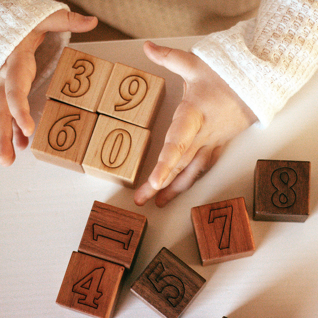 Number Blocks (10-Piece Set) - Educational Math Toys for Kids, Counting & STEM Learning - Perfect for Classroom, Homeschool & Playtime