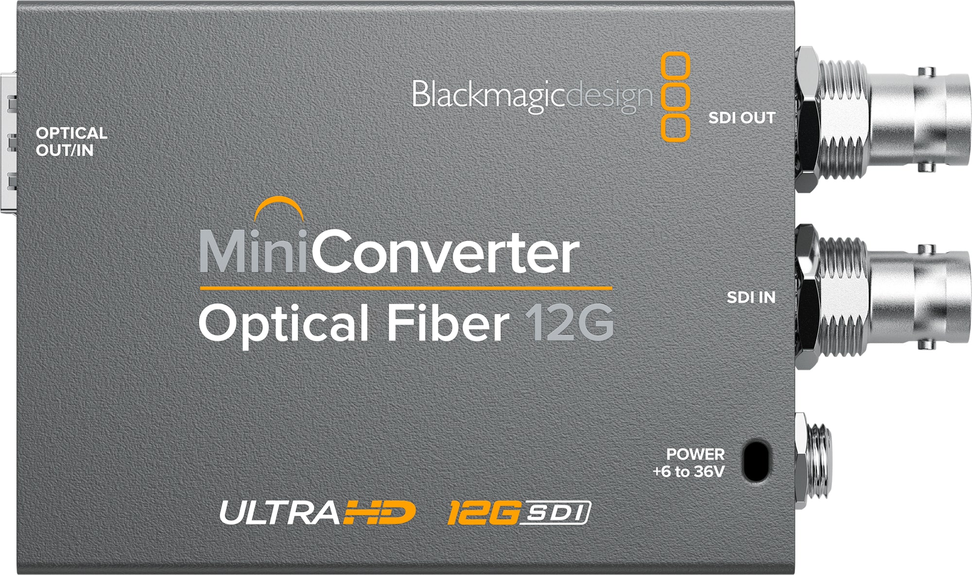 Blackmagic Design Mini Converter Optical Fiber 12G - Professional 4K/HD Video Converter for Live Streaming & Broadcast Studios