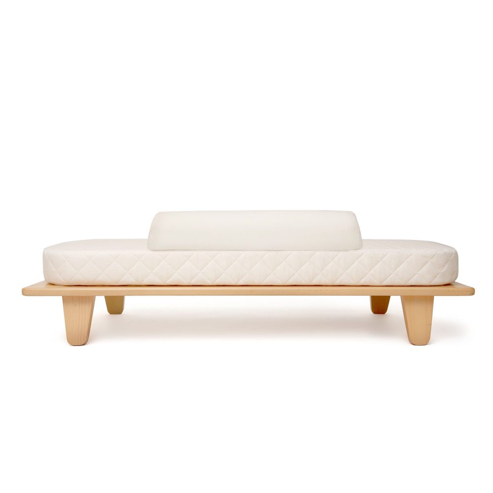 CHARLIE CRANE Yomi Toddler Bed - Convertible Kids Bed for Safe & Comfortable Sleeping | Perfect for Nursery, Daycare & Small Spaces