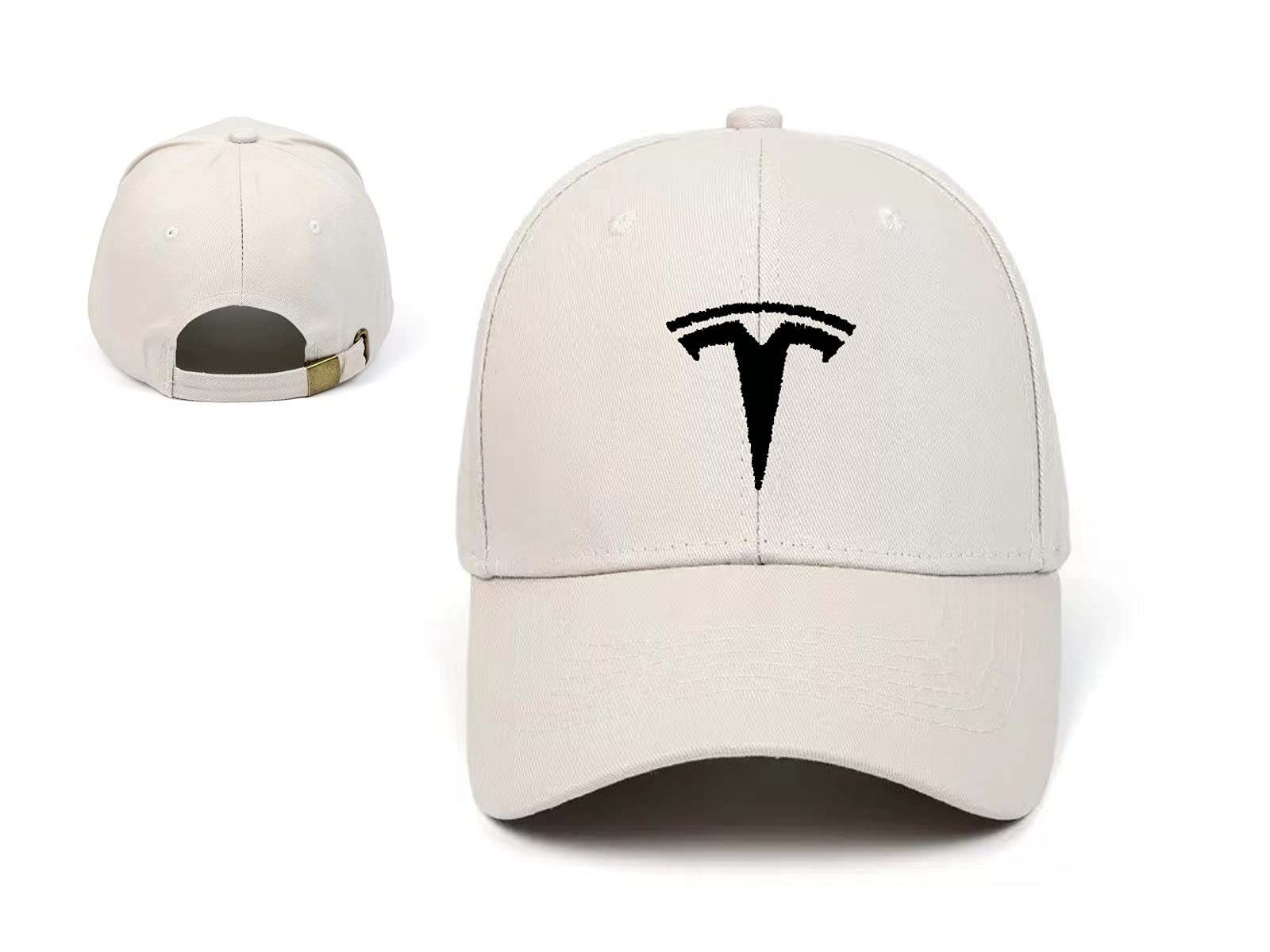 Tesla Embroidered Baseball Cap - Adjustable Racing Motor Hat for Men & Women - Premium Tesla Car Accessories - Perfect for Driving, Outdoor Sports & Tesla Fan Gifts