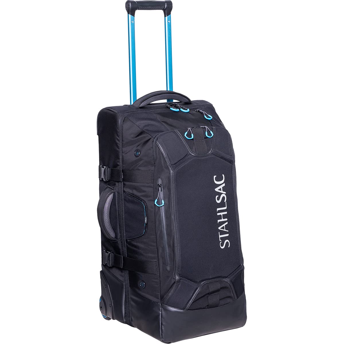 Stahlsac Steel Wheeled Dive Bag - 27 Inch Waterproof Travel Diving Gear with Wet/Dry Compartments | Perfect for Scuba Trips, Beach Vacations & Water Sports