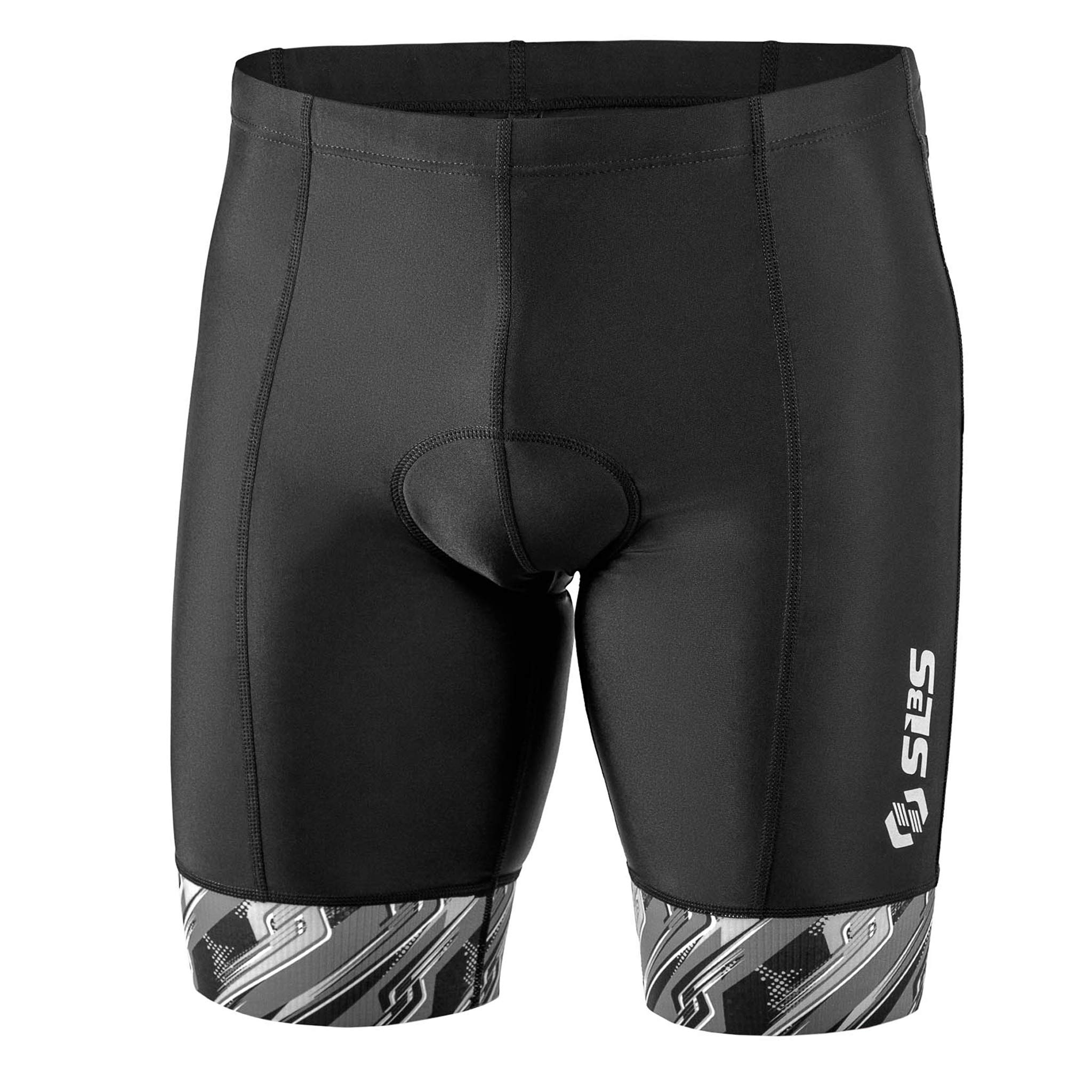 Men's Triathlon Shorts - Padded Swim Bike Run Shorts for Duathlon & Triathlon with Pocket - Ideal for Training, Racing & Endurance Sports