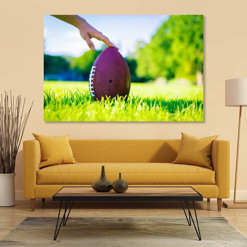 Sports Canvas Wall Art - 32x48 Inches Framed Prints, Modern Home Decor for Bedroom & Living Room | Perfect for Game Rooms, Man Caves & Sports Themed Interiors