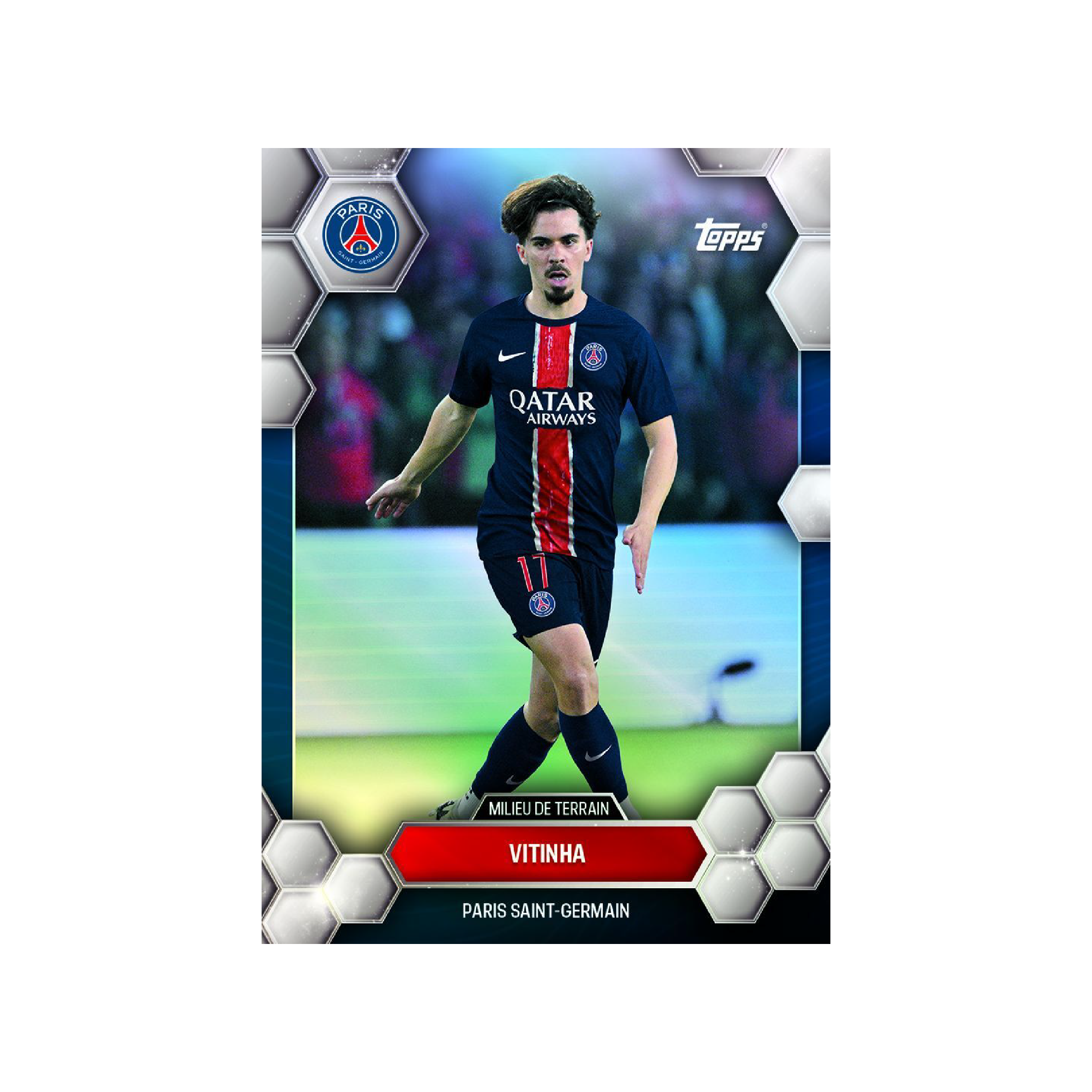 Official Topps Paris Saint Germain 2024/25 Fan Set - Collectible Soccer Trading Cards for PSG Fans - Perfect for Gifts, Collections & Match Day Memorabilia