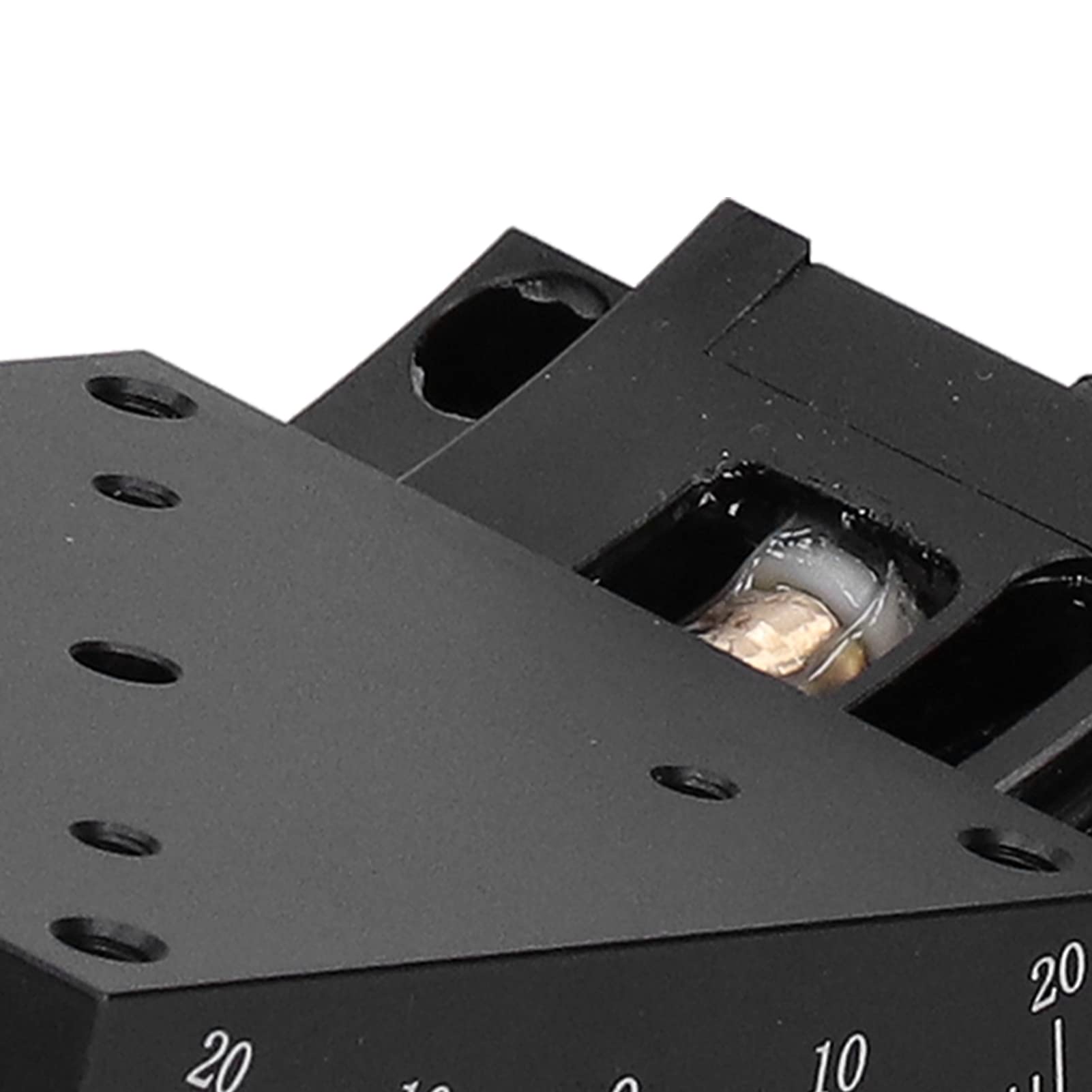 Fafeicy HXV-A60 Linear Stage with ±10° Angle & 20mm Stroke - for Precision Motor Alignment
