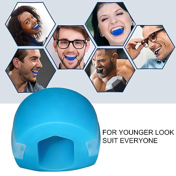 PECAPRO Jawline Exerciser Tool for Men & Women - Jawline Shaper & Jaw Line Maker - Helps Reduce Stress & Cravings - Perfect for Home Gym, Office, Travel & Fitness Training
