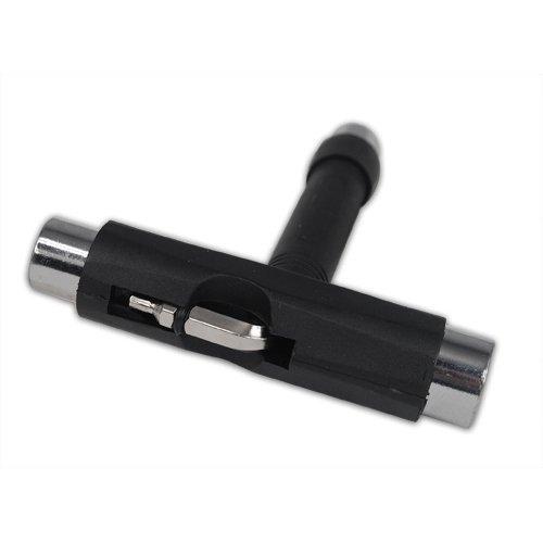 All in One Skateboard Tool - Multi-Function Portable T/Y Tool for Penny Board & Longboard Maintenance | Perfect for On-the-Go Skateboard Repairs & Adjustments