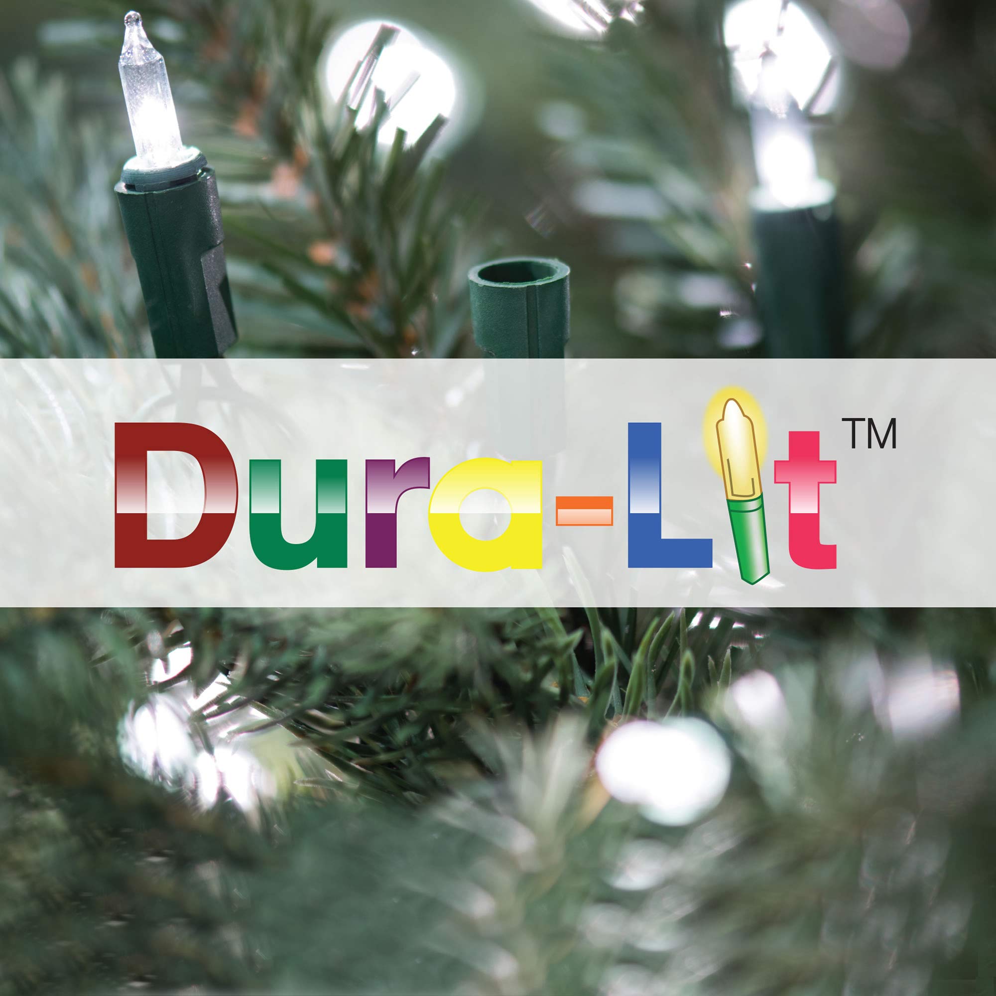 Vickerman Flocked Utica Artificial Christmas Tree with Dura-Lit 250 Clear LED Lights - 4.5 Feet Tall, 41 Inches Wide (A895146) - Perfect for Home Holiday Decor, Office Party & Indoor Christmas Decoration