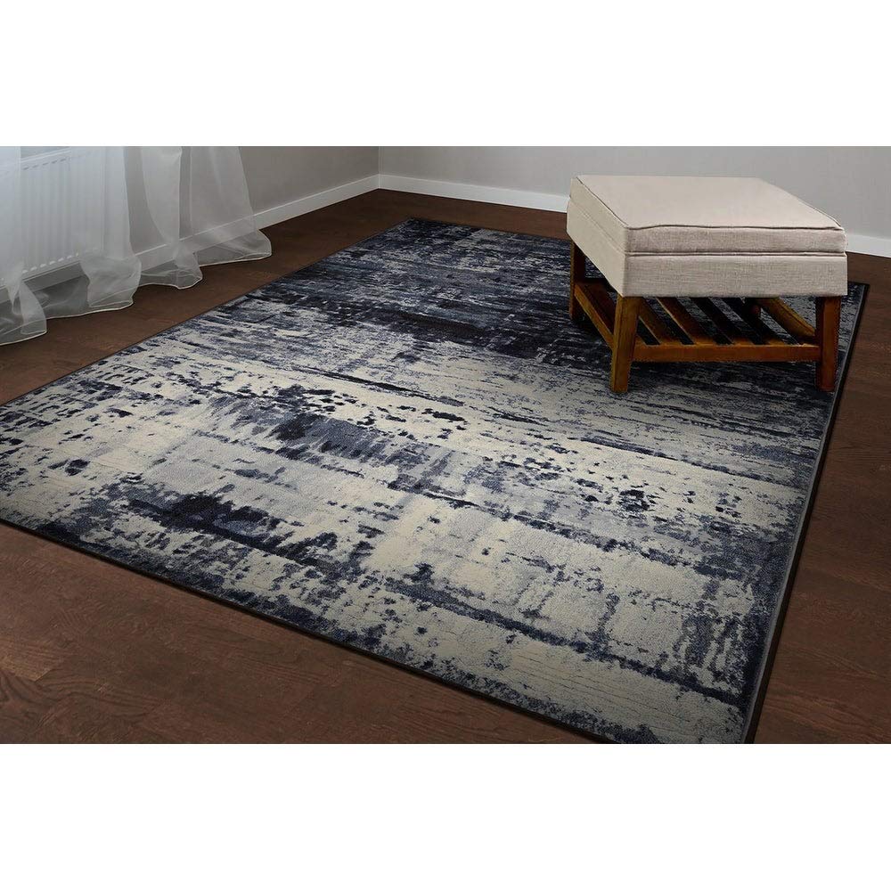 Dream Decor Provencal Washed Gray Area Rug 6'6