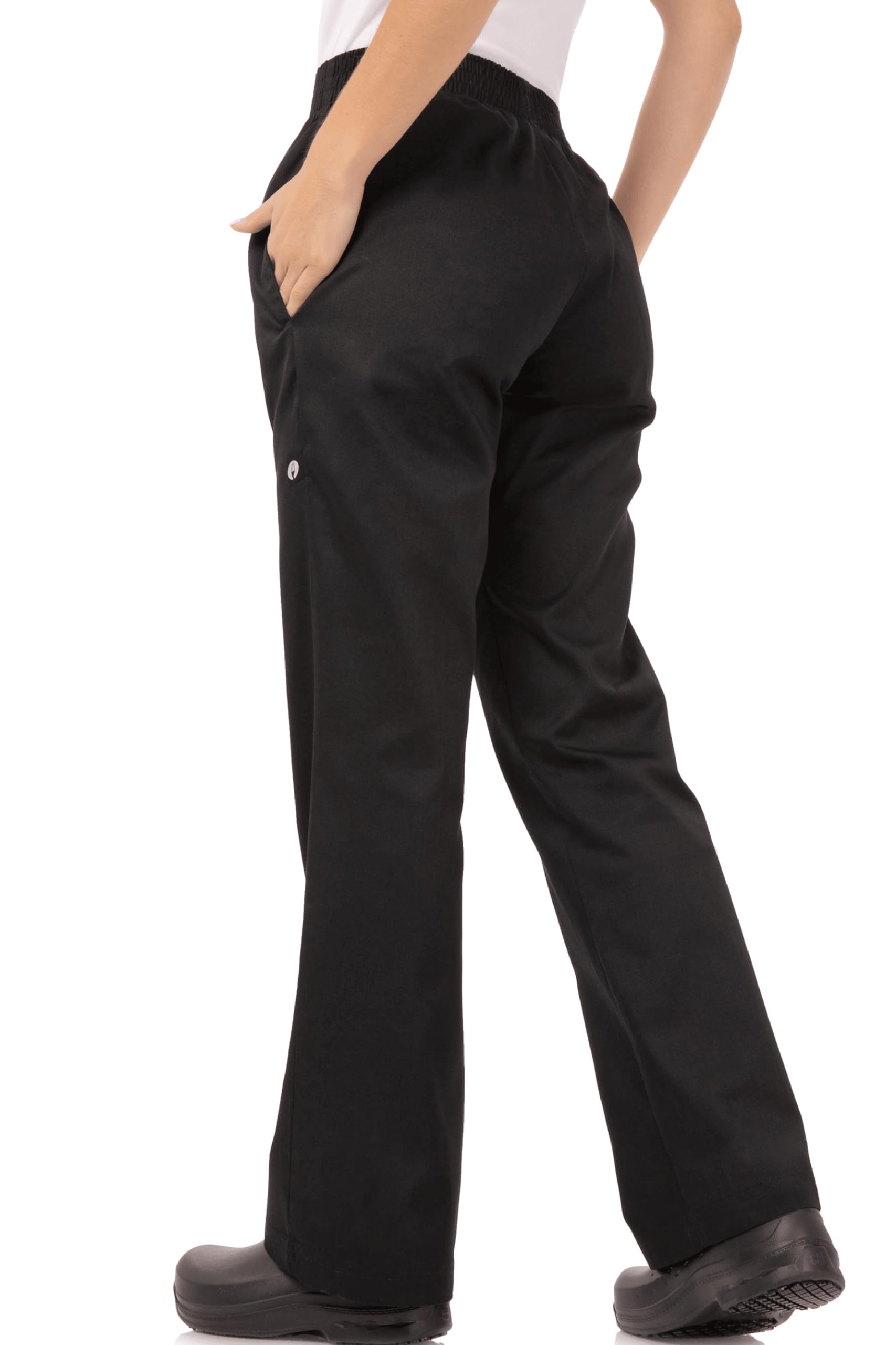 Chef Works Women's Essential Baggy Chef Pants - Professional Kitchen Work Pants for Cooking, Baking & Restaurant Staff - Comfortable & Durable Culinary Uniform Pants