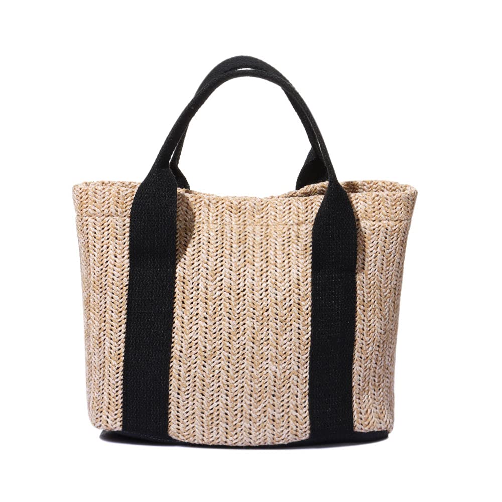 Women's Straw Shoulder Bag - Woven Clutch Purse & Crossbody Beach Bag for Summer - Boho Chic Envelope Wallet - Perfect for Vacation, Travel, and Outdoor Adventures