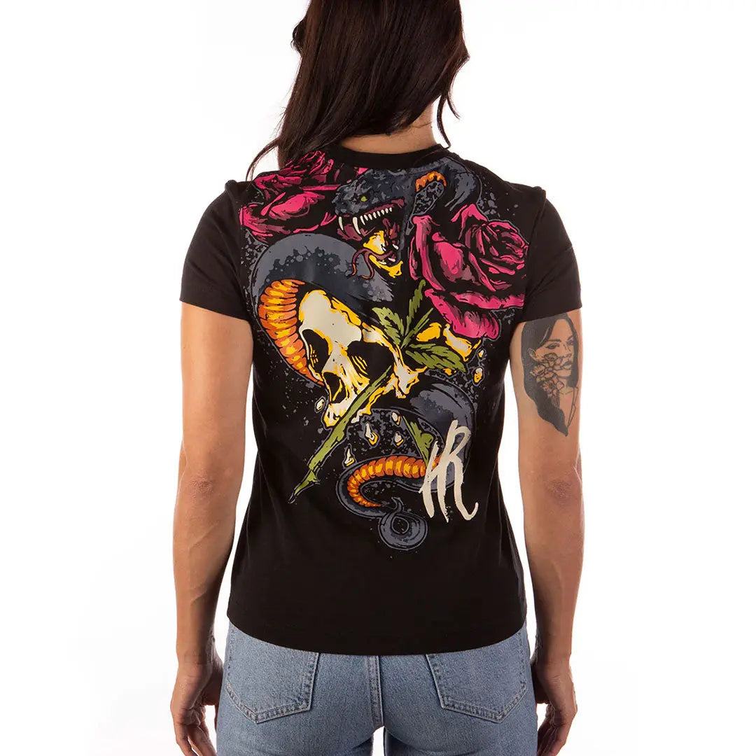 Headrush Women's Faith and Pain Short Sleeve T-Shirt - Comfortable Casual Top for Everyday Wear, Gym, and Outdoor Activities