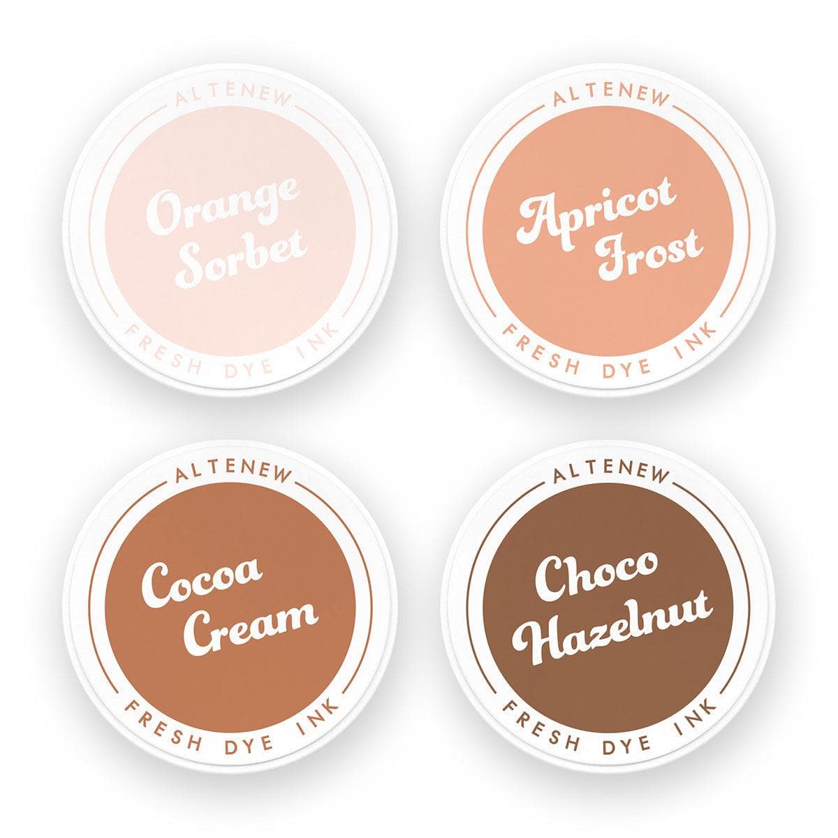 Dessert Dreams Fresh Dye Ink for Card Making, Scrapbooking & DIY Crafts - Vibrant Colors for Artistic Creations