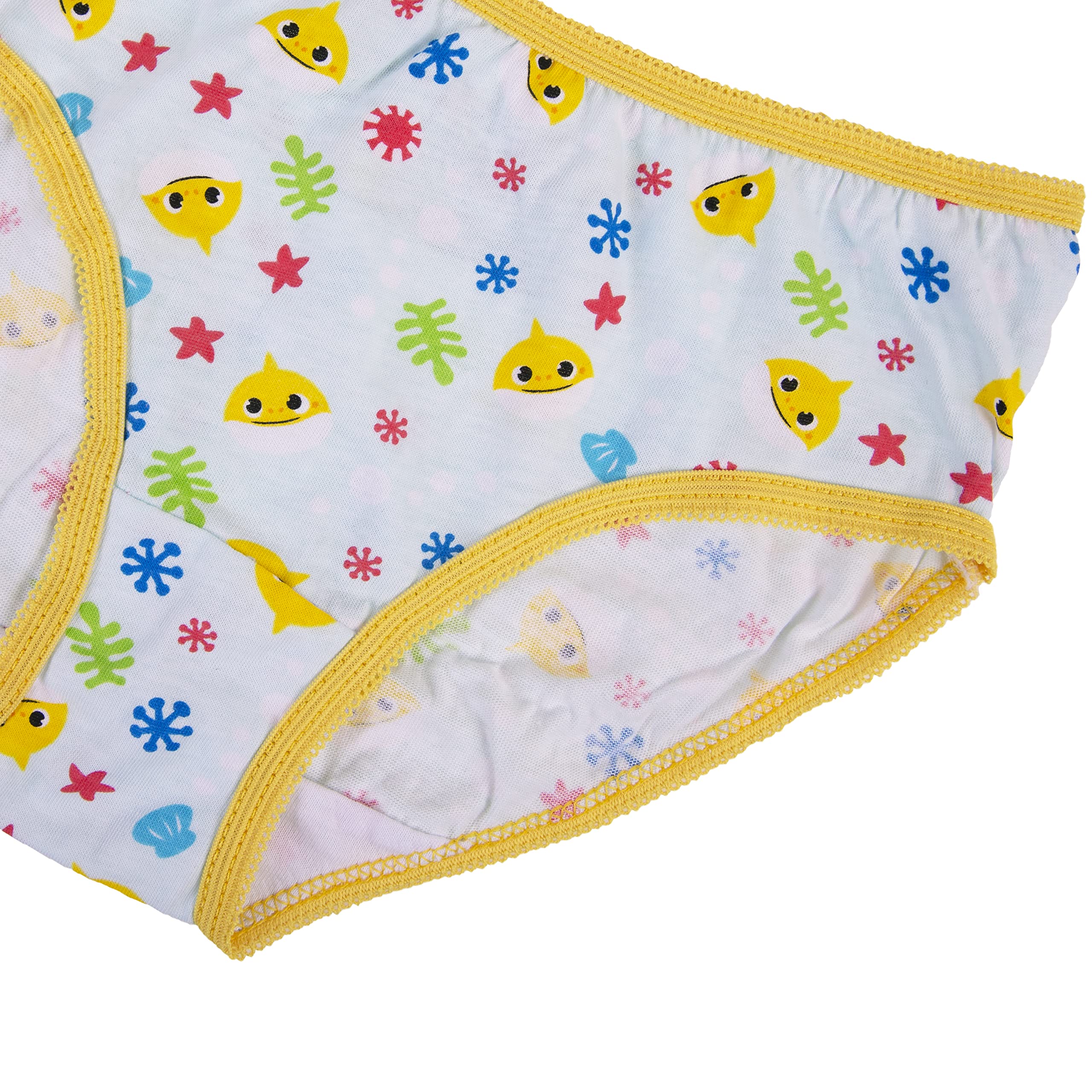 **Frozen, Toy Story, Baby Shark, Wonder Woman Girls Underwear 8-Pack – Handcrafted Cotton Briefs for Toddler, Little & Big Kids – Perfect for School, Play & Everyday Comfort**