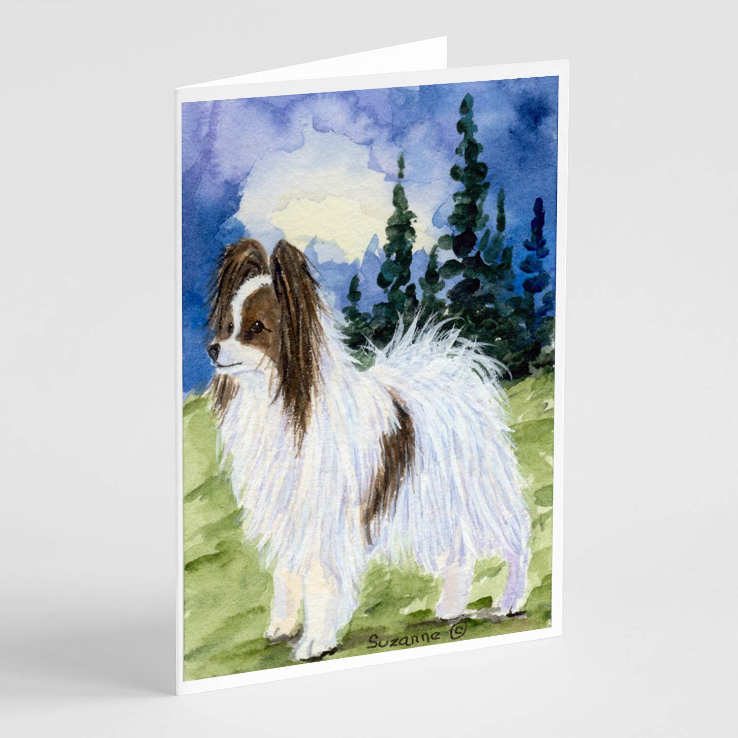 Papillon Greeting Cards and Envelopes Set - Pack of 8 Blank A7 Size (5x7) Note Cards with Whimsical Butterfly Design | Perfect for Thank You Notes, Birthday Wishes & Special Occasions