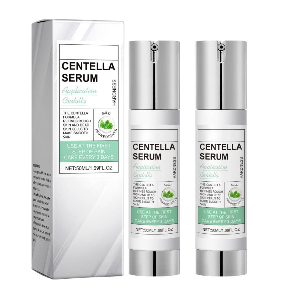 **2-Pack Hydrating Face Serum for Dry Skin - Mild Formula with Deep Nourishment & Moisturizing Benefits - Refines Rough Skin for Smooth & Healthy Complexion - Ideal for Daily Skincare Routine**