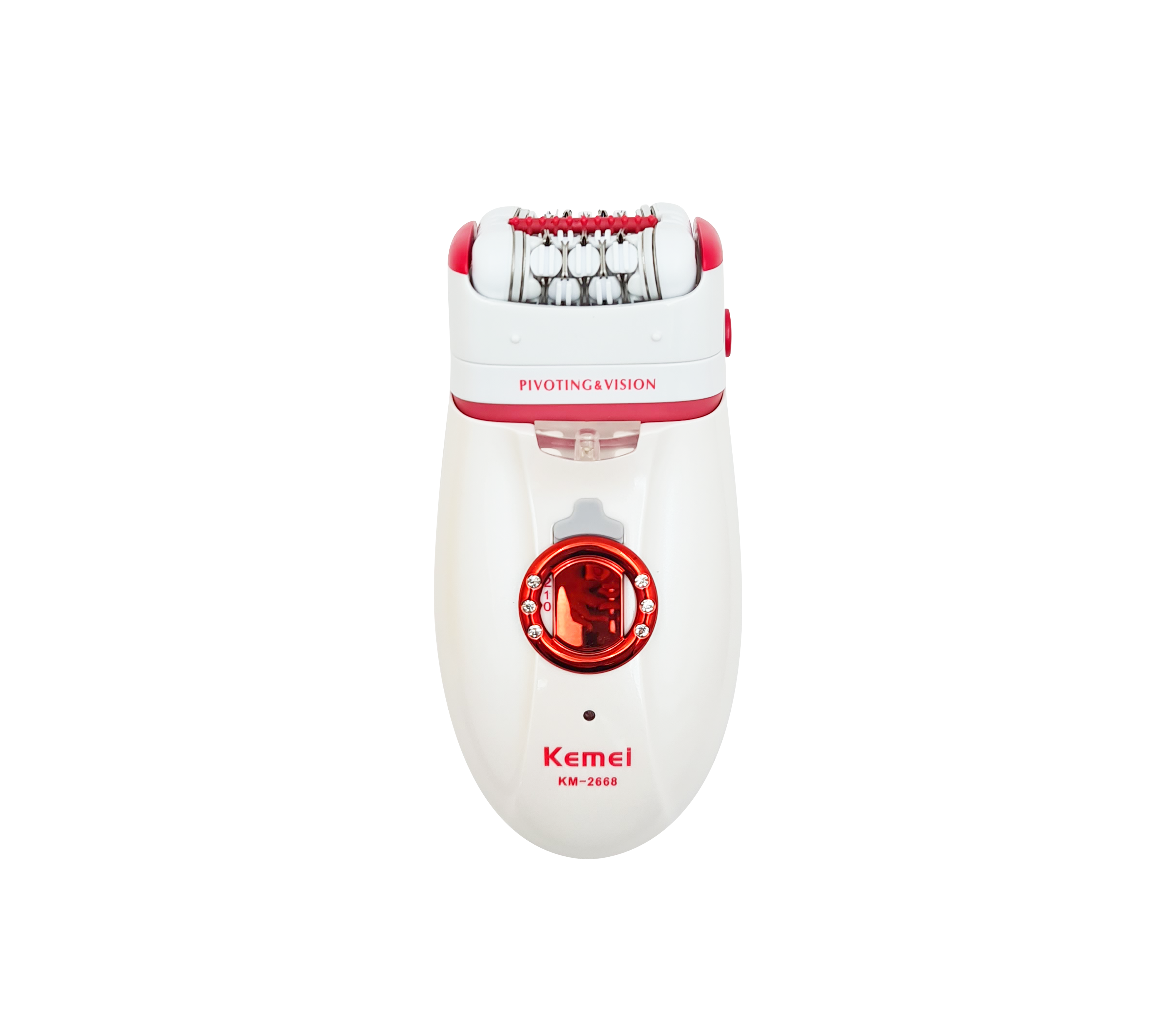 Kemei 2-in-1 Women's Hair Removal Device - Painless Epilator & Shaver for Smooth Skin at Home | Perfect for Legs, Arms, Bikini Line & Underarms