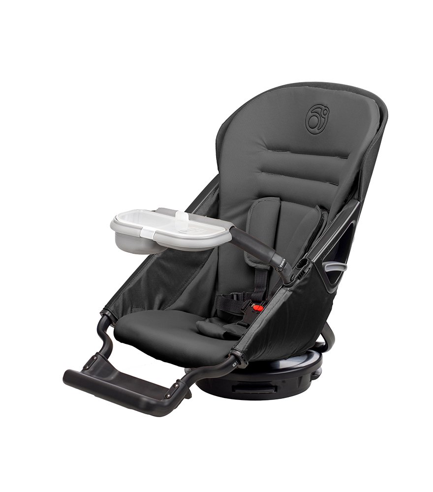 Orbit Baby G3 Stroller Seat Replacement - Black | Premium Infant Carriage Accessory for Comfort & Safety | Perfect for Urban Travel, Shopping & Family Outings