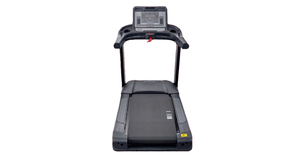 Circle Fitness M8 Treadmill - Foldable Electric Running Machine for Home Gym, 300 lbs Capacity, 12 Preset Programs - Perfect for Cardio Workouts & Small Spaces