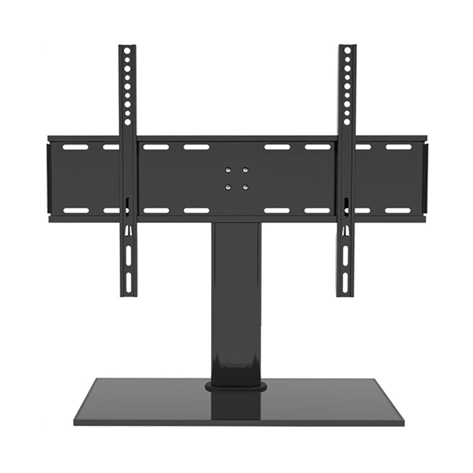 LIU Wall-Mounted and Desktop Dual-Purpose TV Bracket for 32-65 Inch TVs - Height Adjustable with Max VESA 600x400mm - Perfect for Living Room, Bedroom, and Office Setup