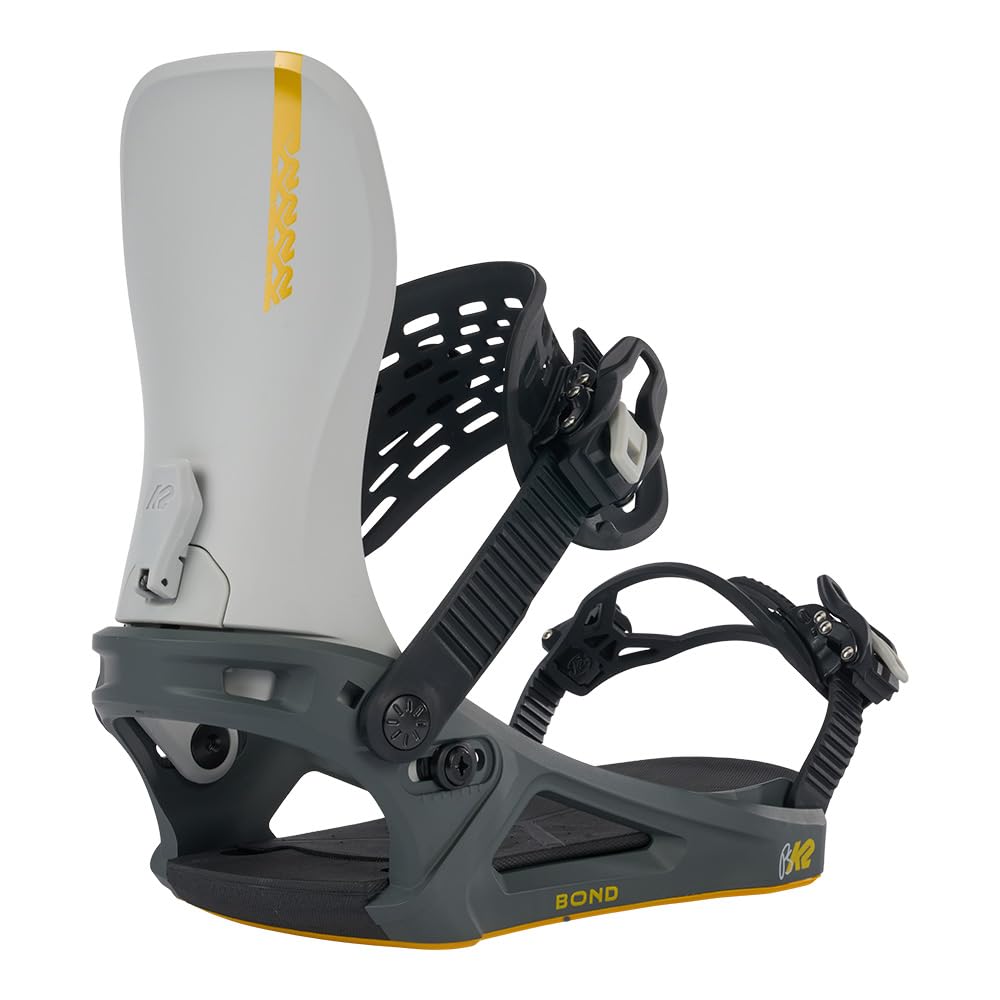 K2 Snowboard Bindings for Men - Adjustable, Durable & Lightweight - Perfect for Freestyle, All-Mountain & Powder Riding
