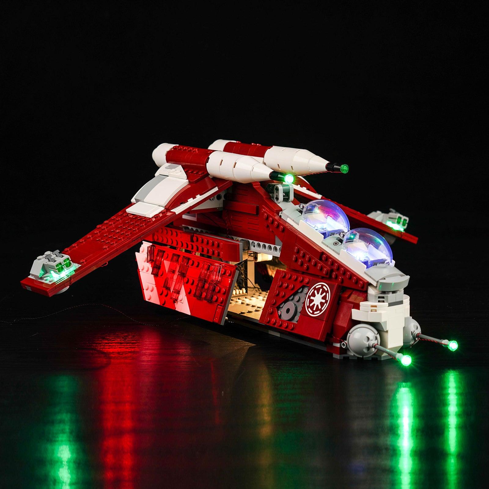 Best Light Kit for LEGO Star Wars New Coruscant Guard Gunship 75354 - DIY Lighting Set for LEGO Models - Perfect for Display & Nighttime Play