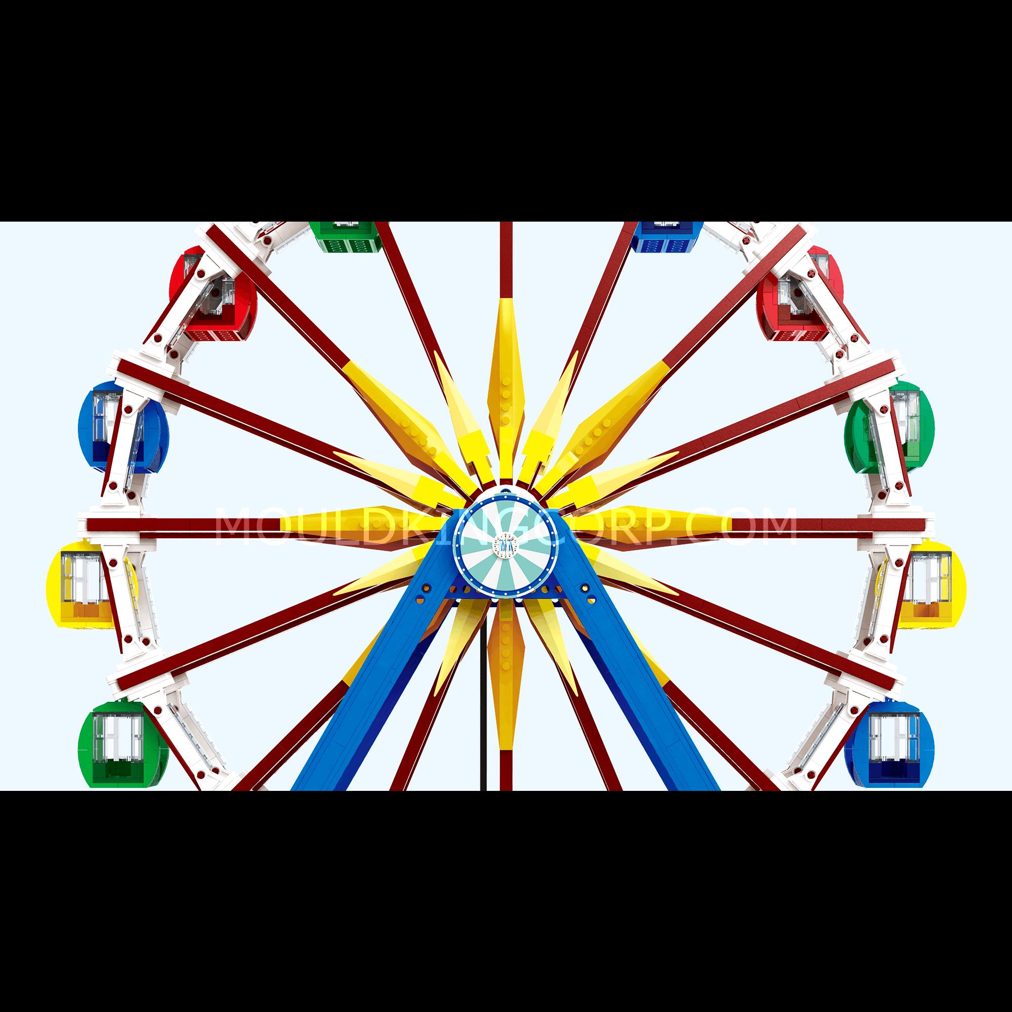 MOULD KING 11006 Ferris Wheel Motorized Building Set - 3,836 Pieces STEM Toy for Adults & Kids, Perfect for Birthday Gifts, Home Decoration & Collector's Display