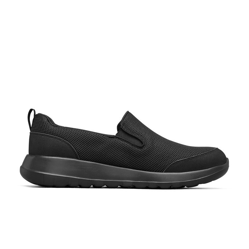 GO WALK MAX Comfortable Slip-On Walking Shoes for Men & Women - Lightweight, Breathable & Supportive - Perfect for Travel, Work & Everyday Wear (216010/BBK)