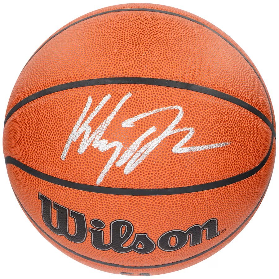 Klay Thompson Dallas Mavericks Autographed NBA Wilson I/O Basketball - Official Game Ball - Collectible Memorabilia for Sports Fans and Gift for Basketball Enthusiasts - Perfect for Display in Man Cave or Sports Room