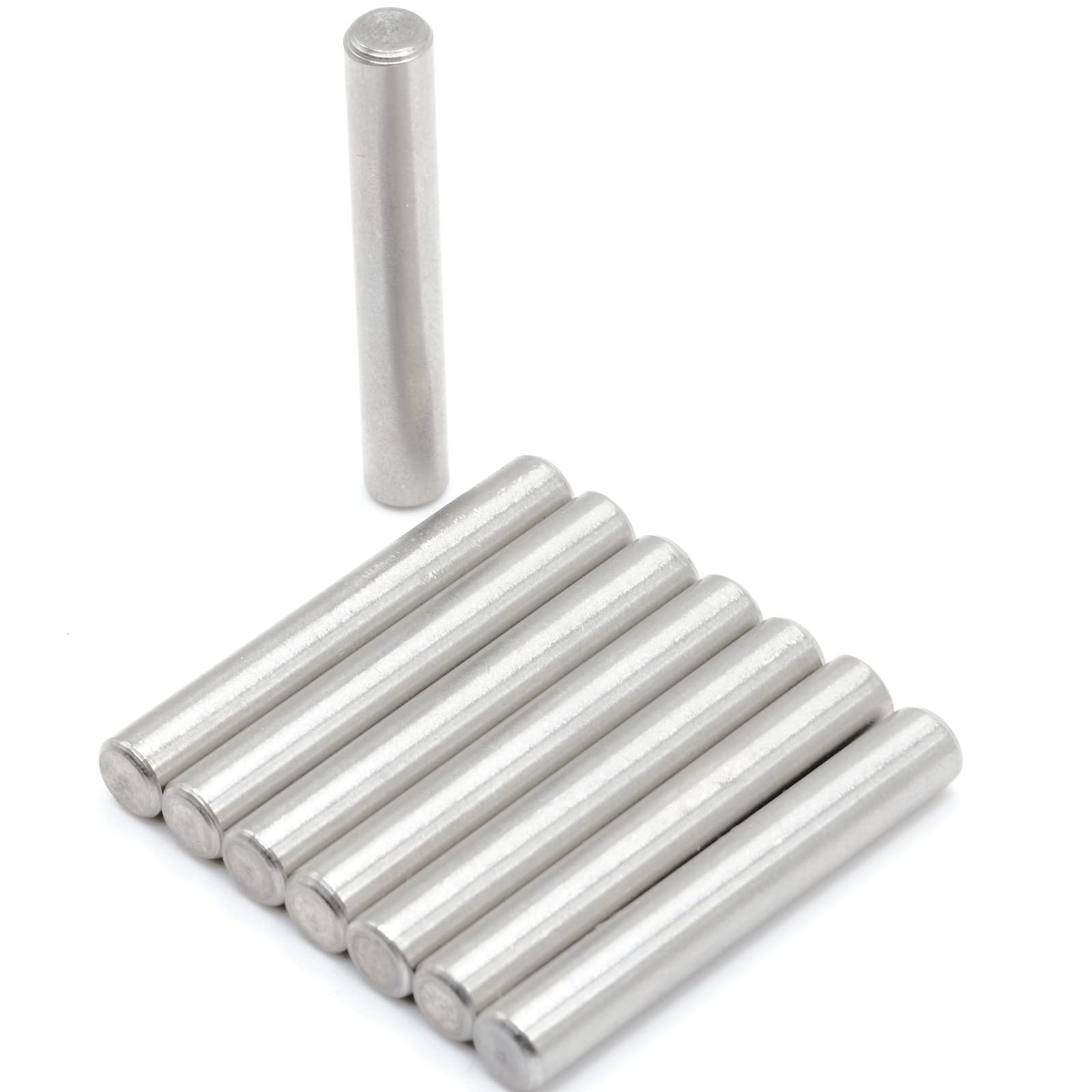 IKEA Ivar Bookshelf Replacement Screws - 6x40mm Shelf Support Dowel Pins/Pegs (Pack of 8) - Plated Steel for Sturdy Furniture Assembly & Repair - Perfect for Home Office, Living Room & Bedroom Storage Solutions