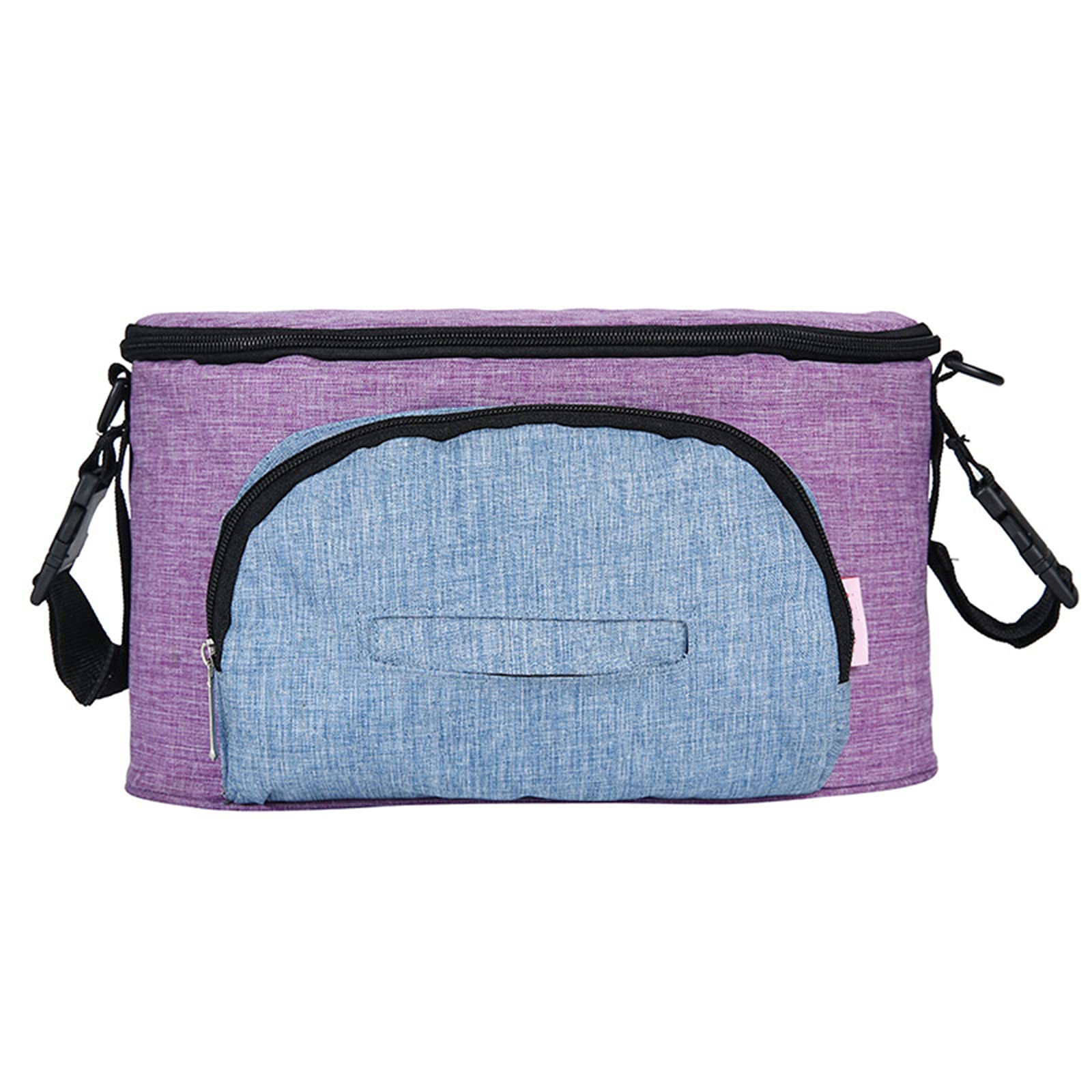 Wallfire Baby Stroller Organizer Bag - Detachable Hanging Storage for Diapers, Bottles & Toys | Easy Installation & Convenient for Travel, Shopping & Outdoor Walks
