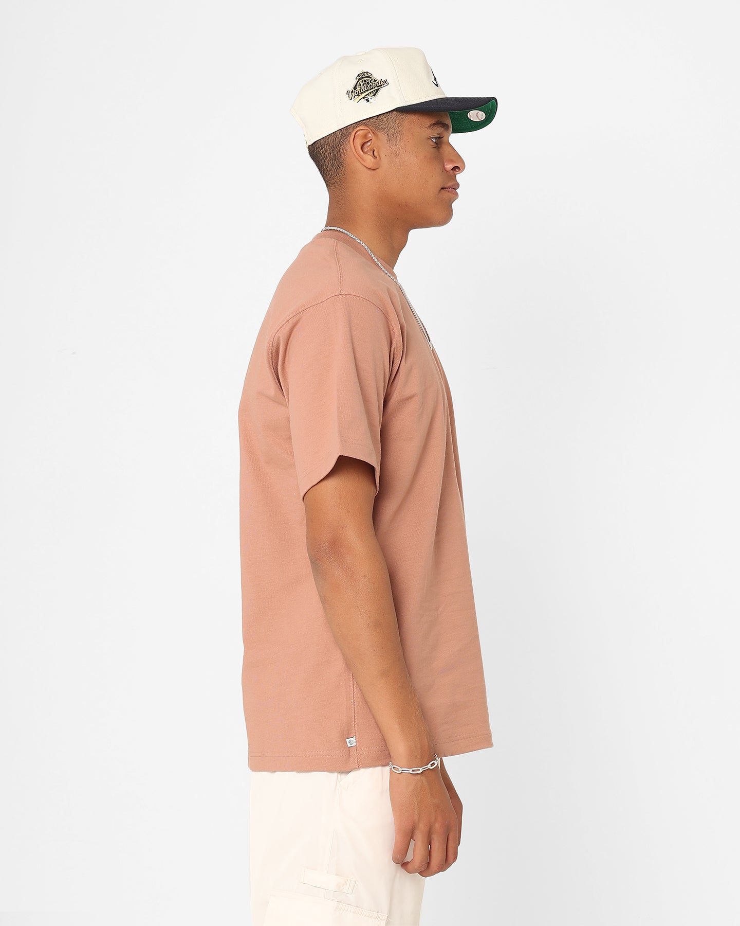 Adidas Adicolor Contempo T-Shirt for Men - Clay Strata Color Casual Tee for Streetwear & Everyday Outfits
