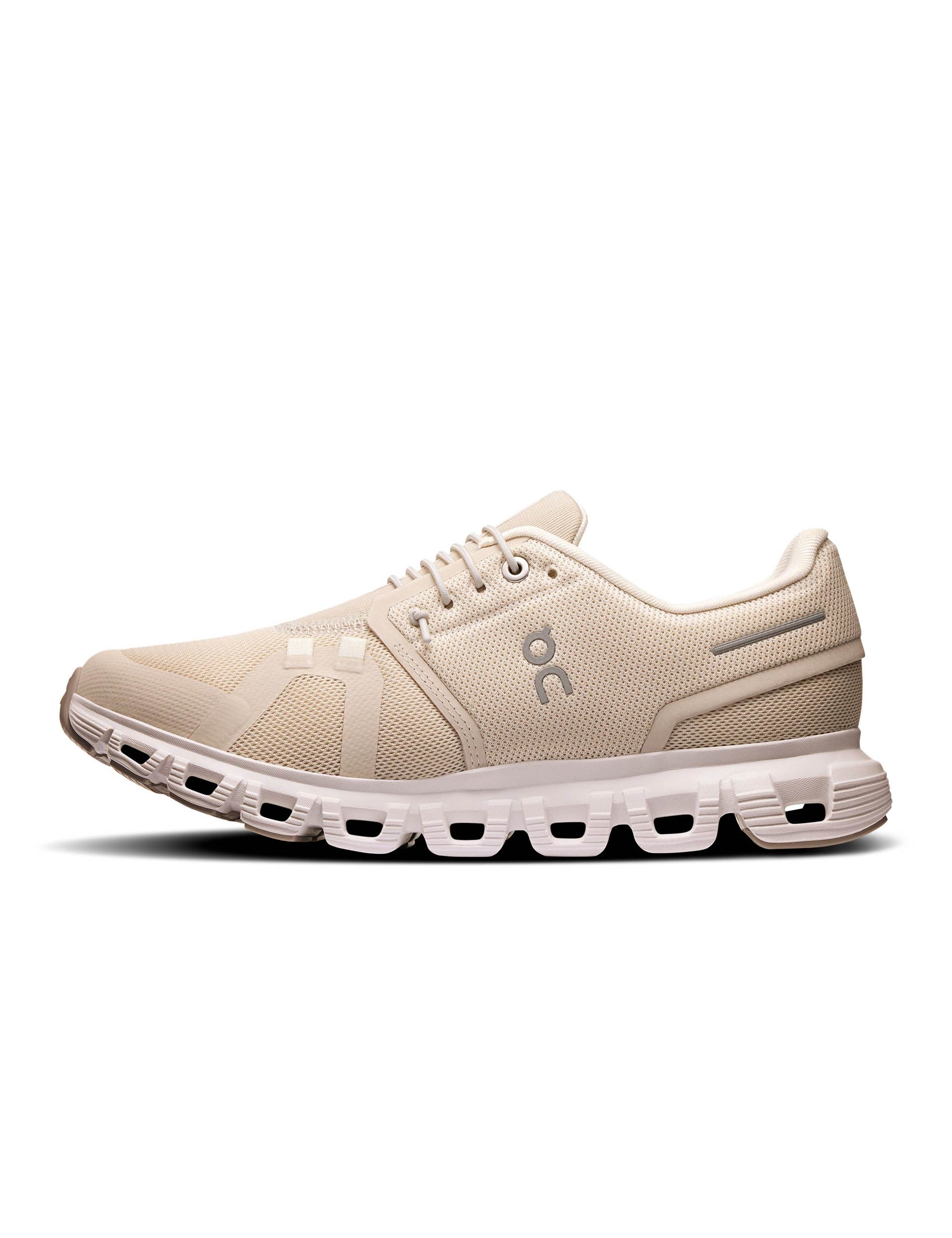 Cloud 6 Running Shoes - Pearl White Women's Athletic Sneakers for Jogging, Gym Workouts & Casual Wear