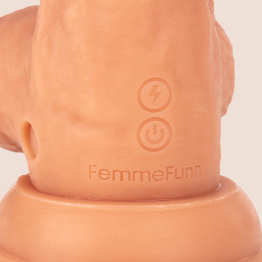 Femme Funn Wireless Turbo Baller - 360° Gyrating Motion & Powerful Vibration for Ultimate Pleasure | Perfect for Couples Play & Solo Sensual Exploration