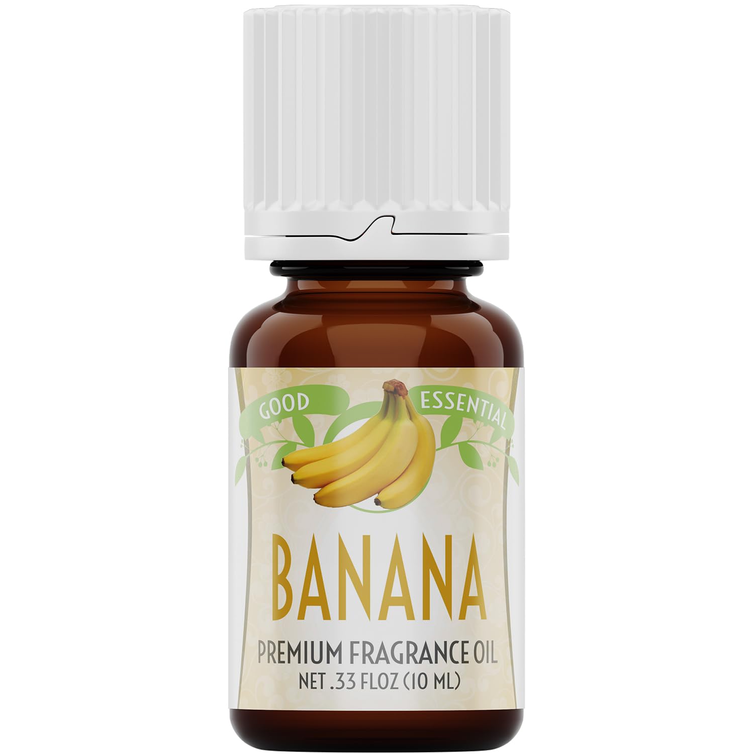 Premium Banana Fragrance Oil for Candle Making, Soap, Slime & Diffusers - 100% Pure Essential Oil - 0.33 fl oz (10ml) - Perfect for DIY Crafts, Home Scents & Aromatherapy