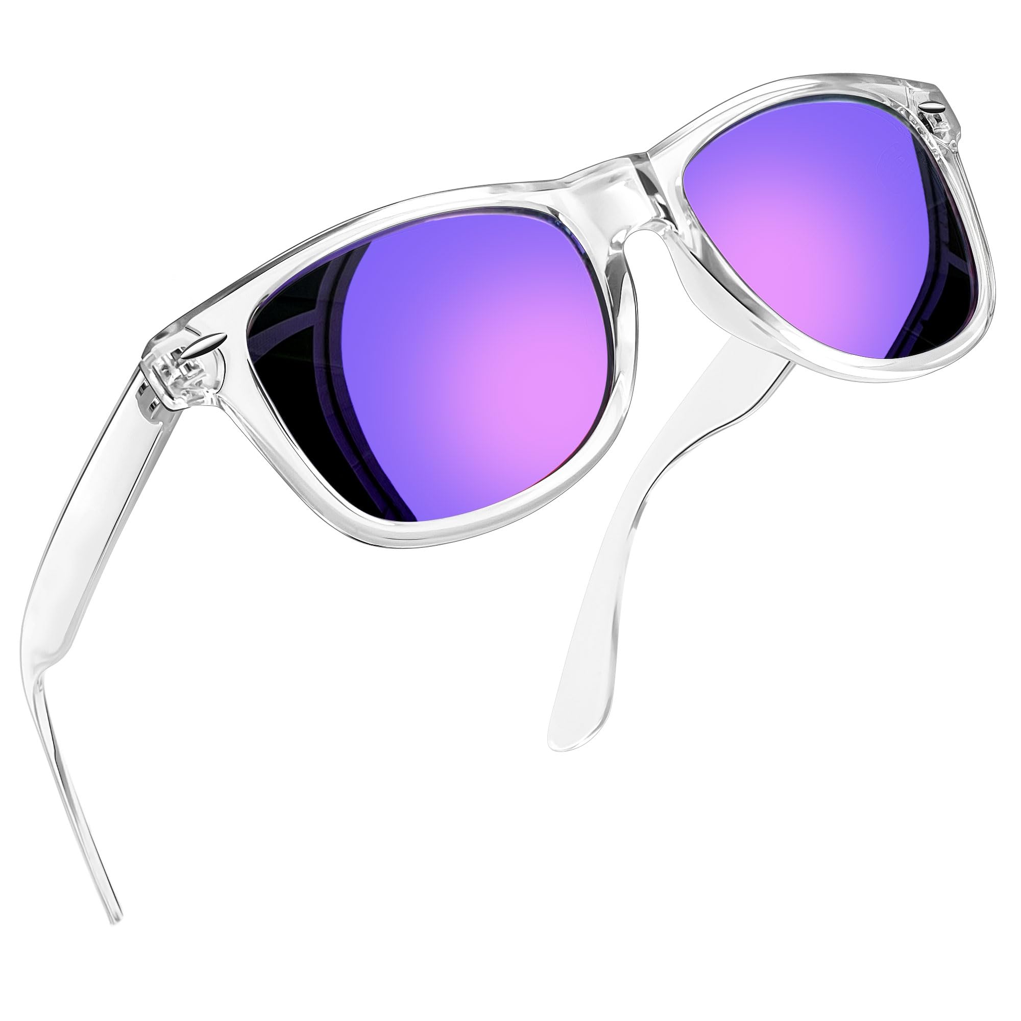 Joopin Square Polarized Sunglasses for Men & Women - UV Protection, Trendy Designer Shades for Outdoor Activities, Driving & Fashion