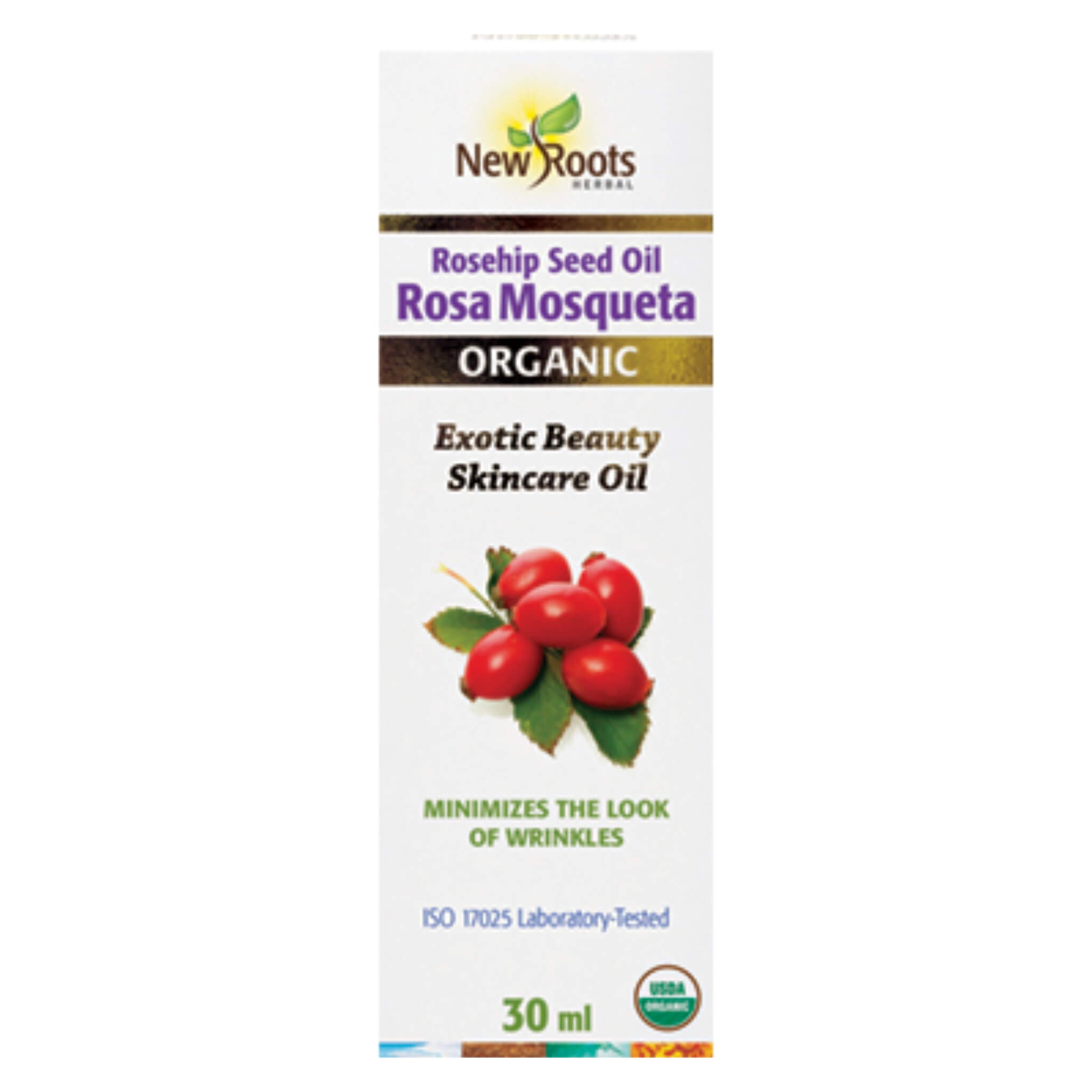 Organic Rosehip Seed Oil (Rosa Mosqueta) - Cold Pressed, 100% Pure, USDA Certified - For Anti-Aging, Scar Reduction & Skin Hydration - Perfect for Face, Hair & Body Care