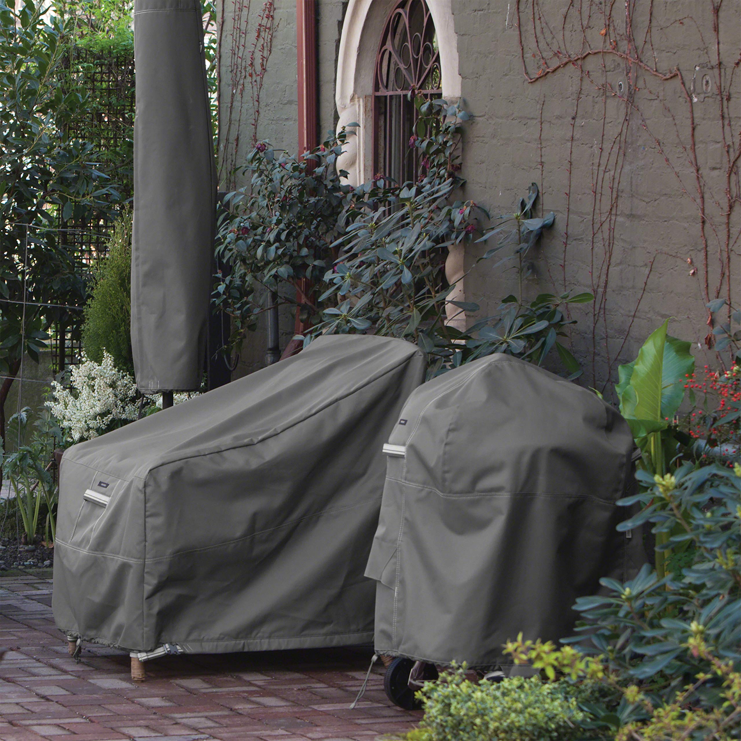 Classic Accessories Ravenna 60 Inch Water-Resistant Patio Cushion & Cover Storage Bag - Durable Outdoor Furniture Protection for All Seasons